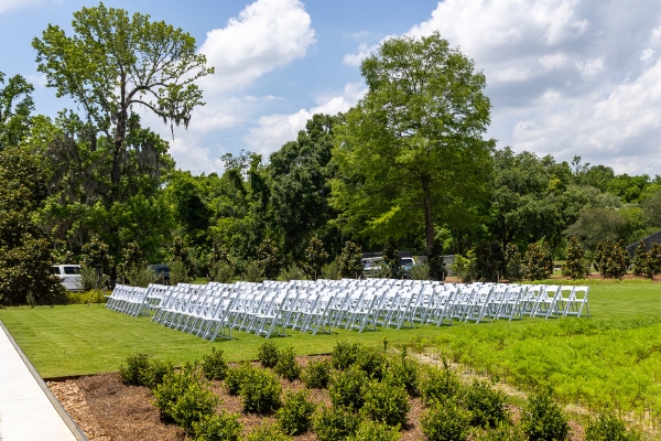 lawn of Welcome Center