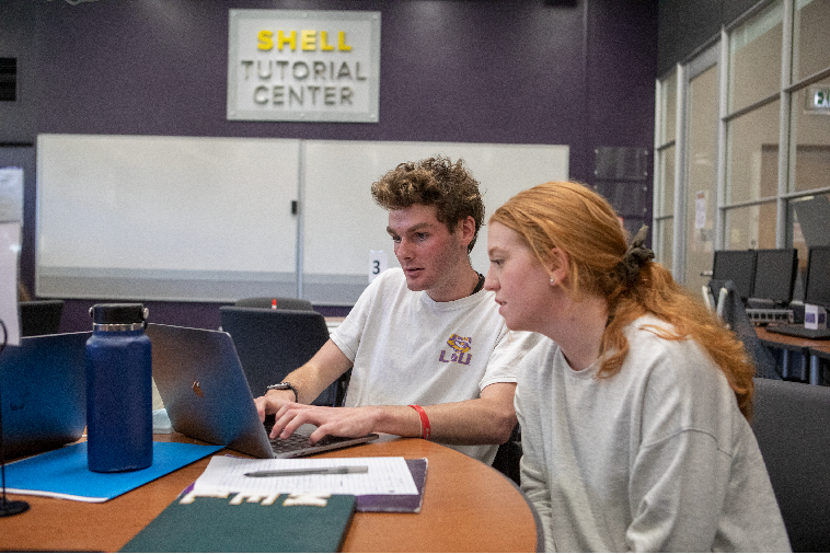 Picture of Students in Shell Tutorial Center