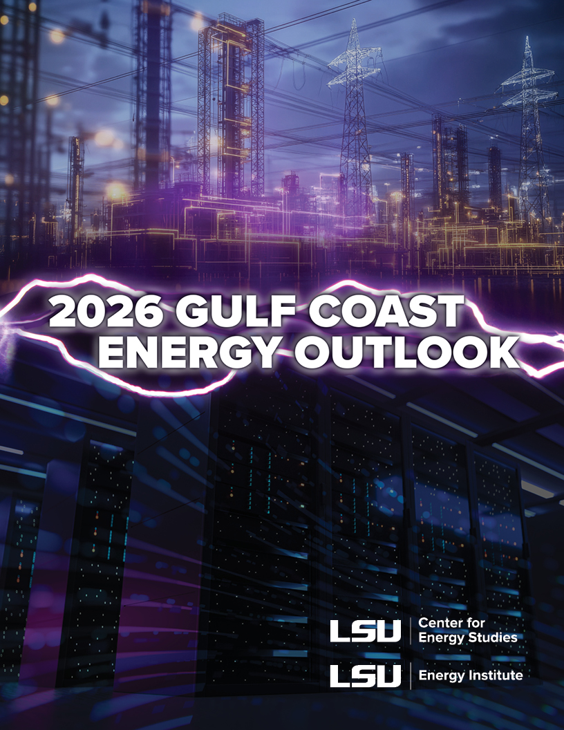 Gulf Coast Energy Outlook 2026 Electrical lines and data center
