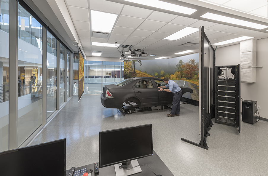 Civil Engineering Driving Simulator Lab