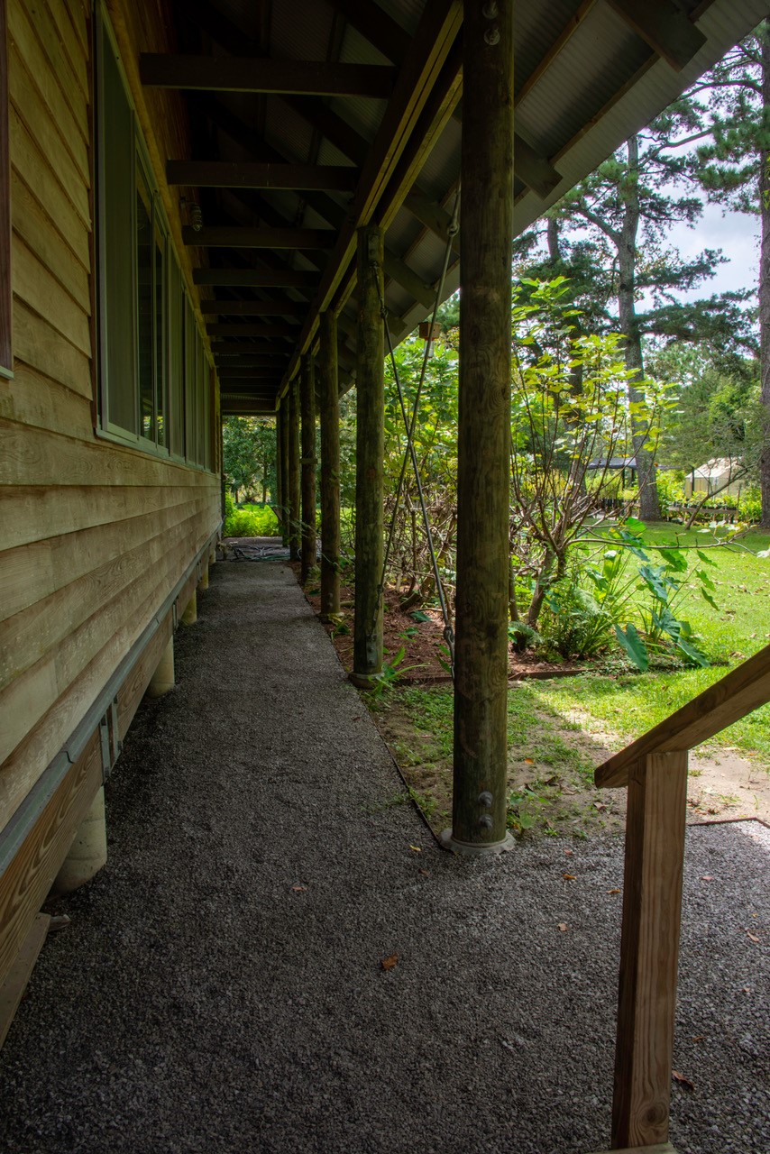 walkway by admin building